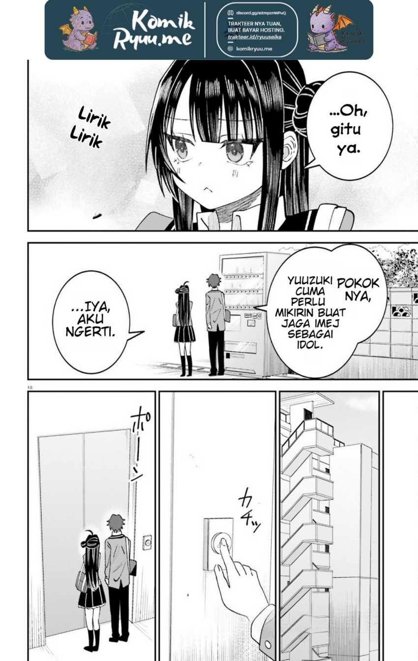 Ore no Haitoku Meshi o Onedari Sezu ni Irarenai, Otonari no Top Idol-sama Chapter 9 - halaman 16