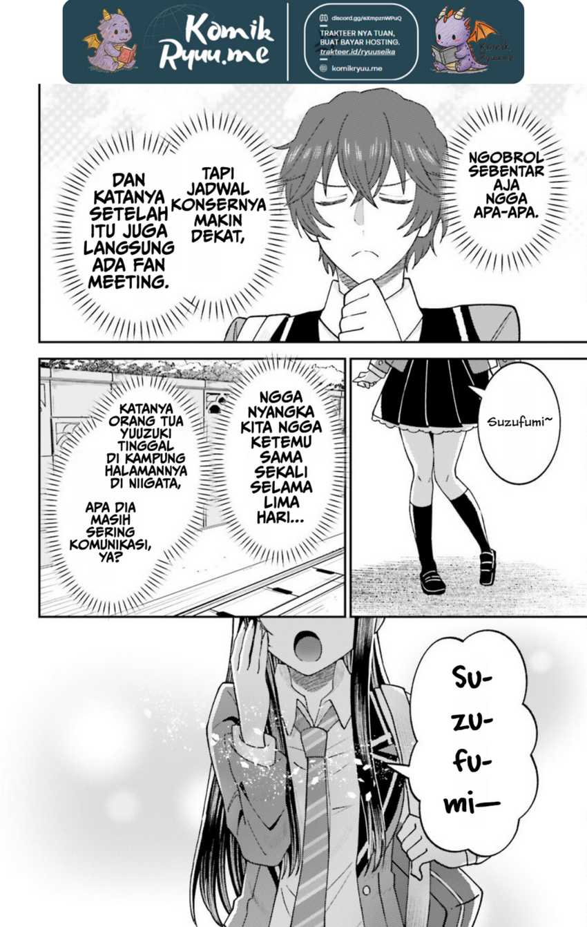 Ore no Haitoku Meshi o Onedari Sezu ni Irarenai, Otonari no Top Idol-sama Chapter 9 - halaman 4