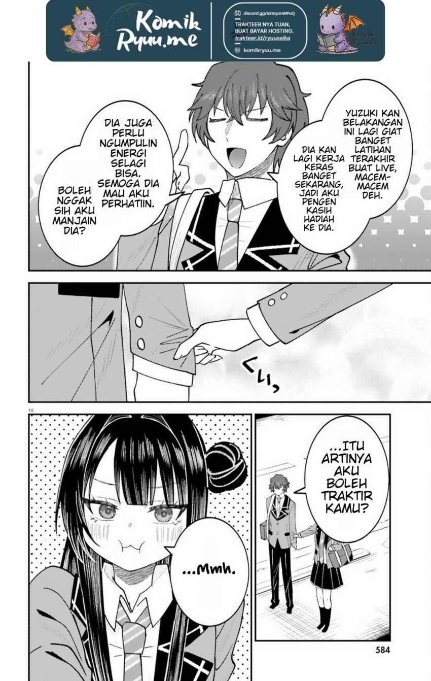 Ore no Haitoku Meshi o Onedari Sezu ni Irarenai, Otonari no Top Idol-sama Chapter 9 - halaman 8