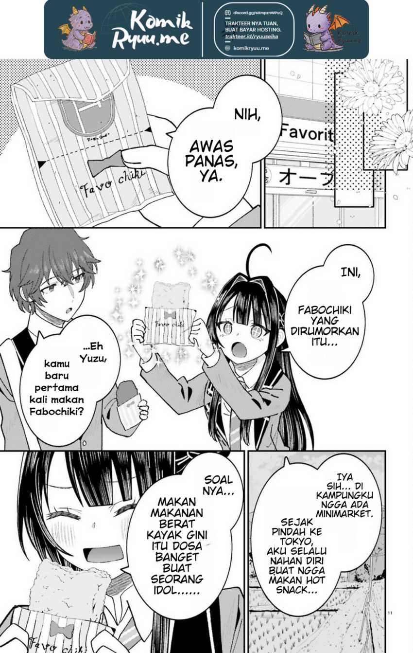 Ore no Haitoku Meshi o Onedari Sezu ni Irarenai, Otonari no Top Idol-sama Chapter 9 - halaman 9