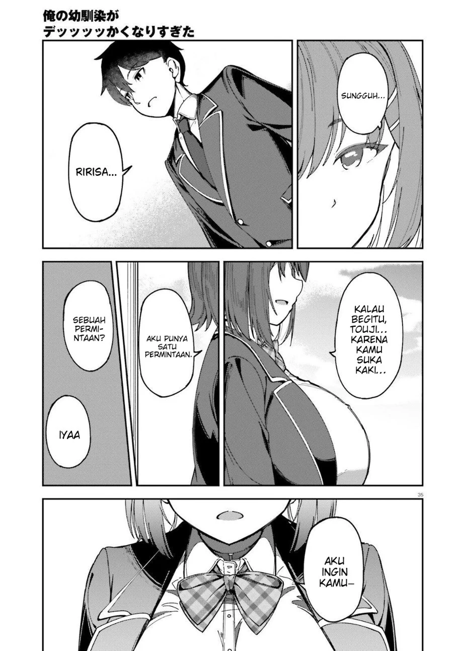 Ore no Osananajimi ga Dekkkkaku Narisugita Chapter 1 - halaman 35