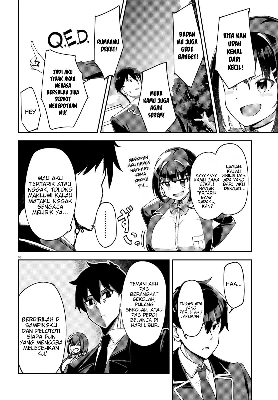 Ore no Osananajimi ga Dekkkkaku Narisugita Chapter 2 - halaman 8