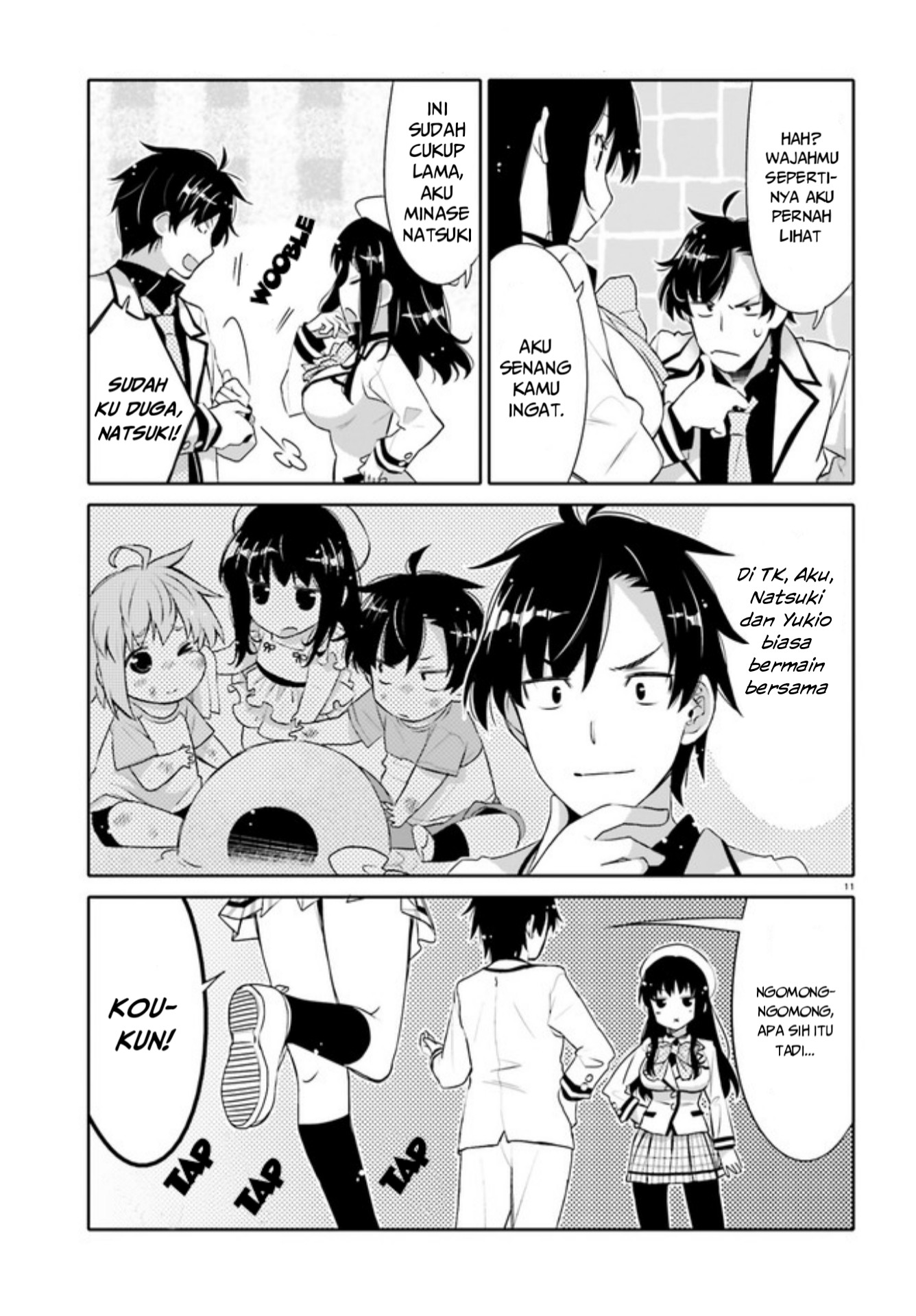 Ore no Tomodachi♂♀ ga Kawaisugite Komaru! Chapter 1 - halaman 11