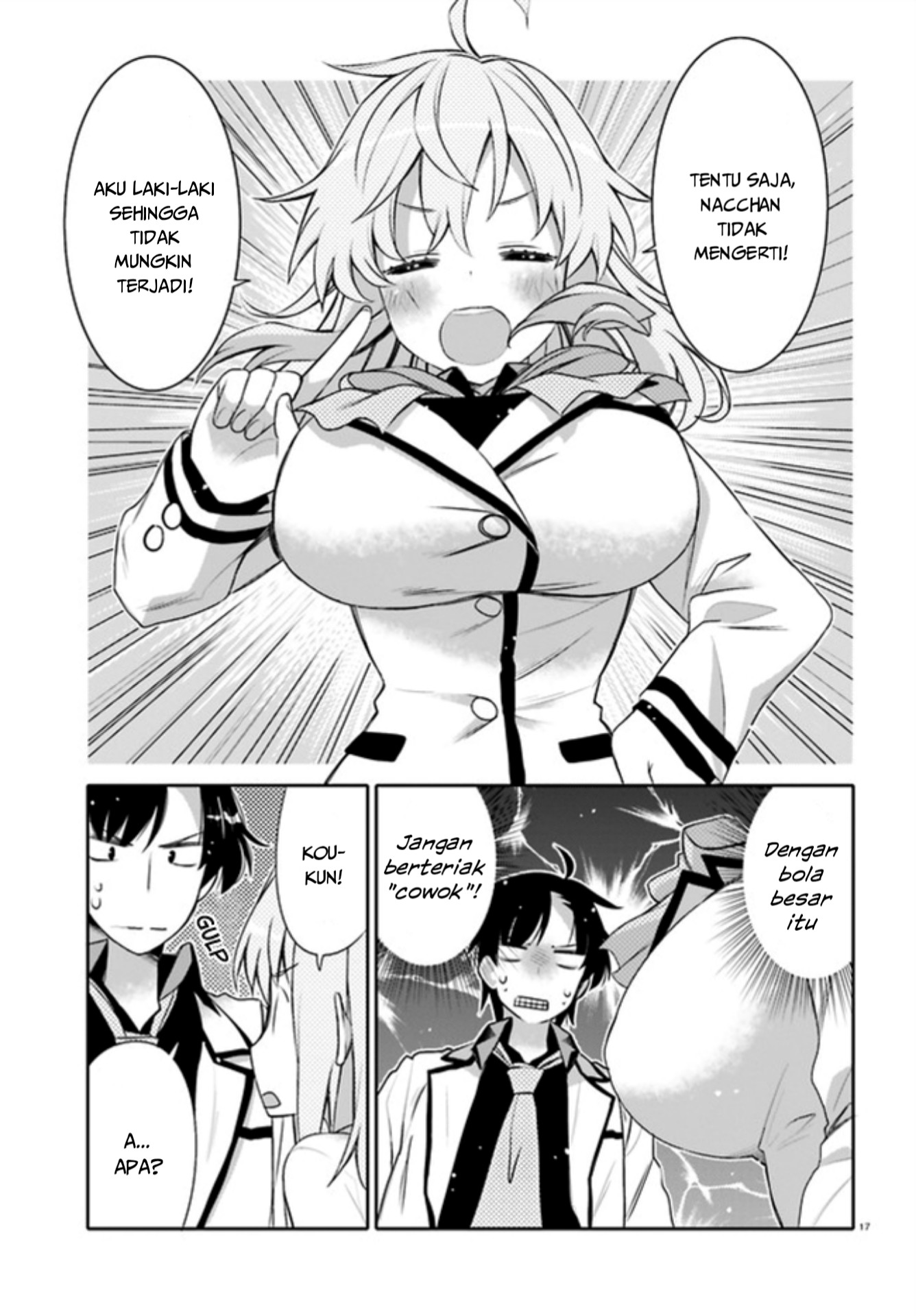 Ore no Tomodachi♂♀ ga Kawaisugite Komaru! Chapter 1 - halaman 17