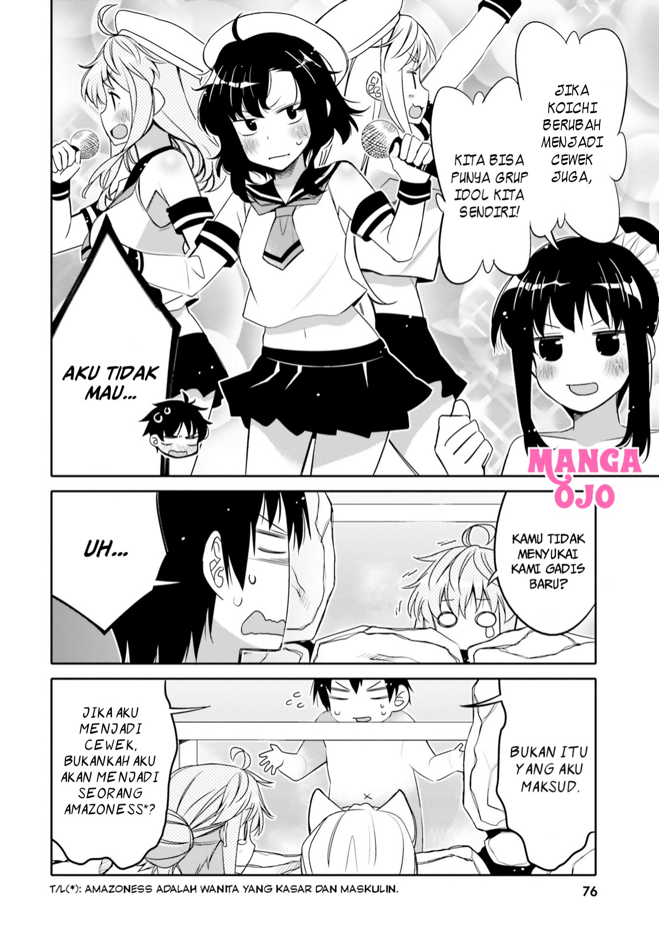 Ore no Tomodachi♂♀ ga Kawaisugite Komaru! Chapter 10 - halaman 15