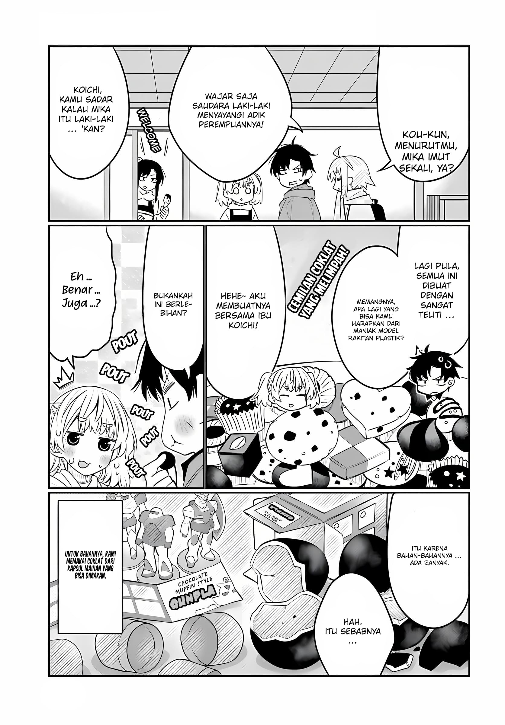 Ore no Tomodachi♂♀ ga Kawaisugite Komaru! Chapter 34 - halaman 16