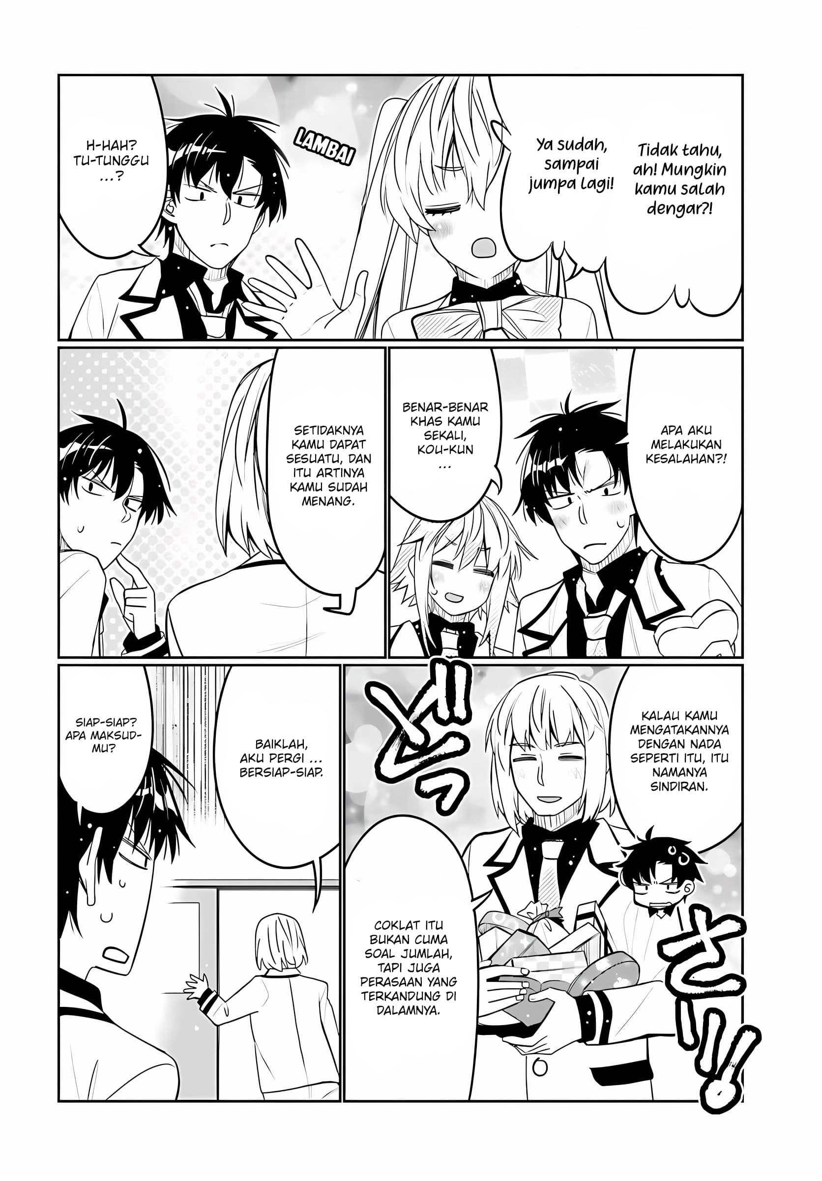 Ore no Tomodachi♂♀ ga Kawaisugite Komaru! Chapter 34 - halaman 9