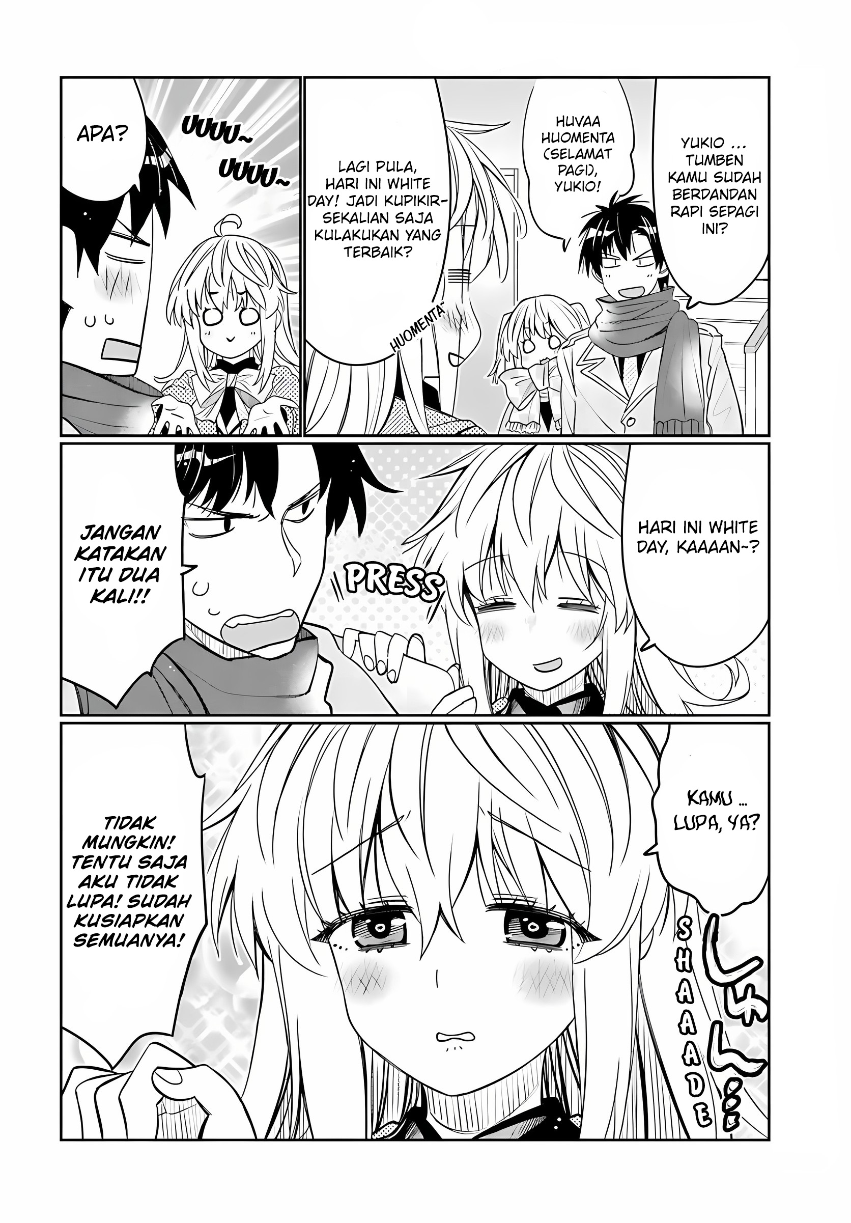 Ore no Tomodachi♂♀ ga Kawaisugite Komaru! Chapter 35 - halaman 3