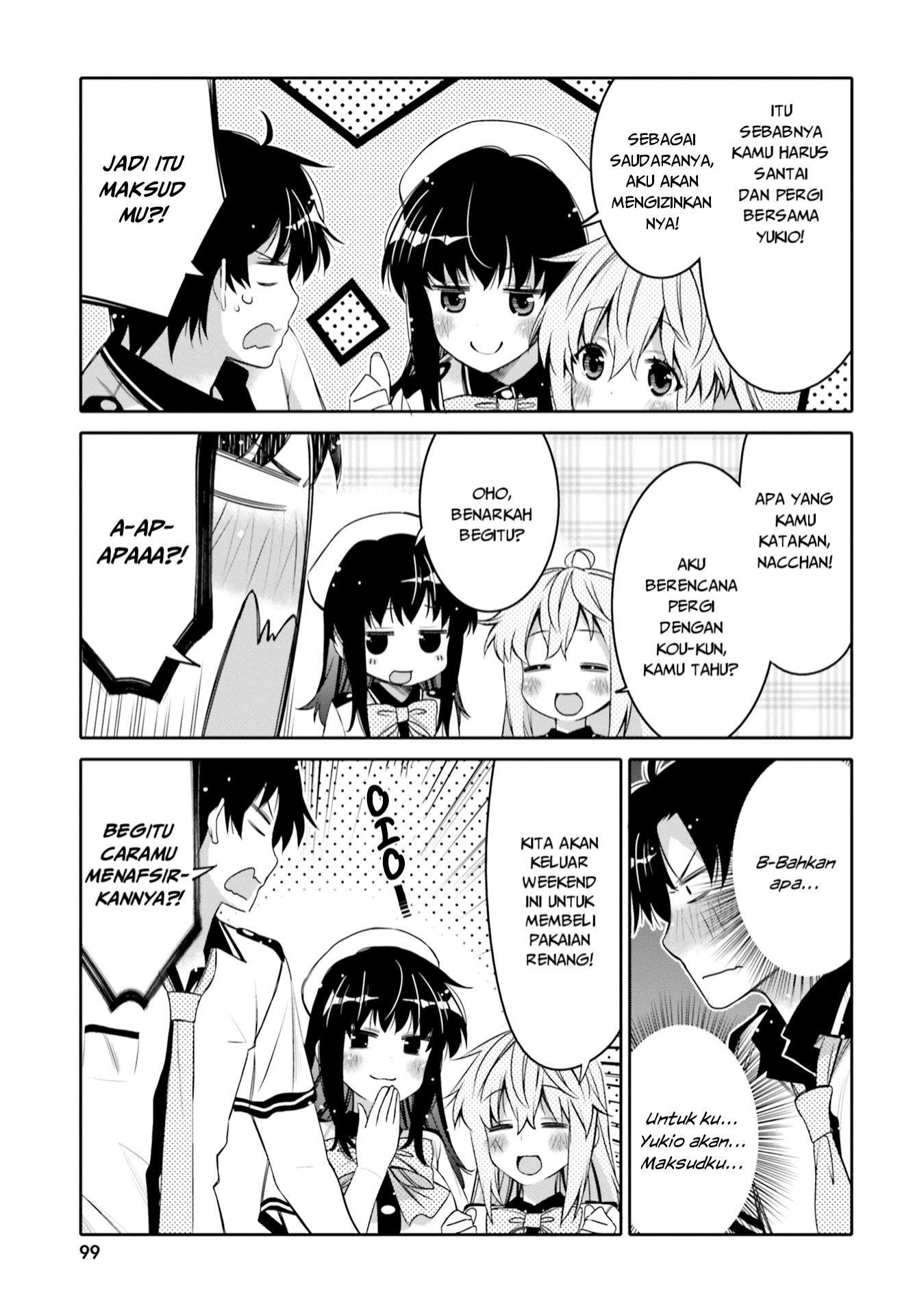Ore no Tomodachi♂♀ ga Kawaisugite Komaru! Chapter 5 - halaman 18