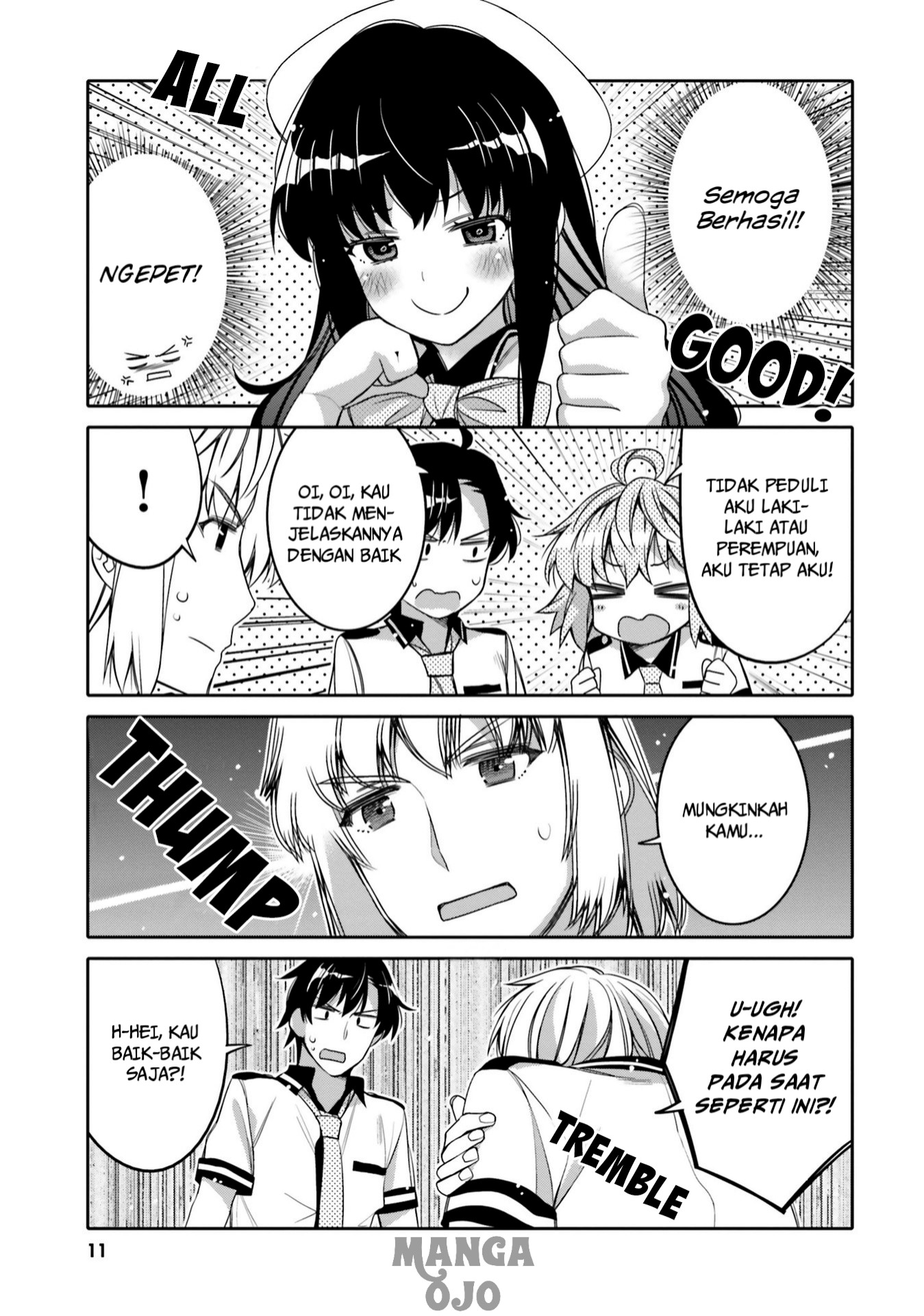 Ore no Tomodachi♂♀ ga Kawaisugite Komaru! Chapter 7 - halaman 10