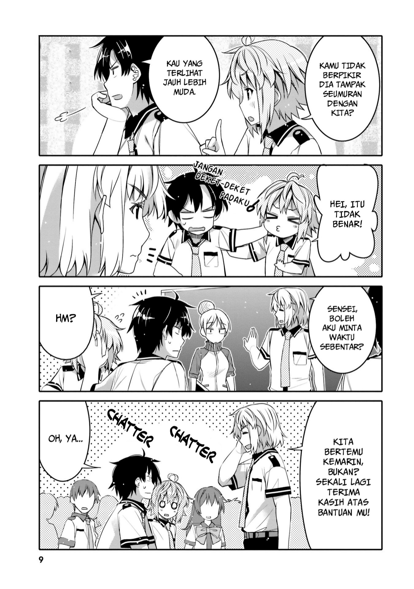 Ore no Tomodachi♂♀ ga Kawaisugite Komaru! Chapter 7 - halaman 8