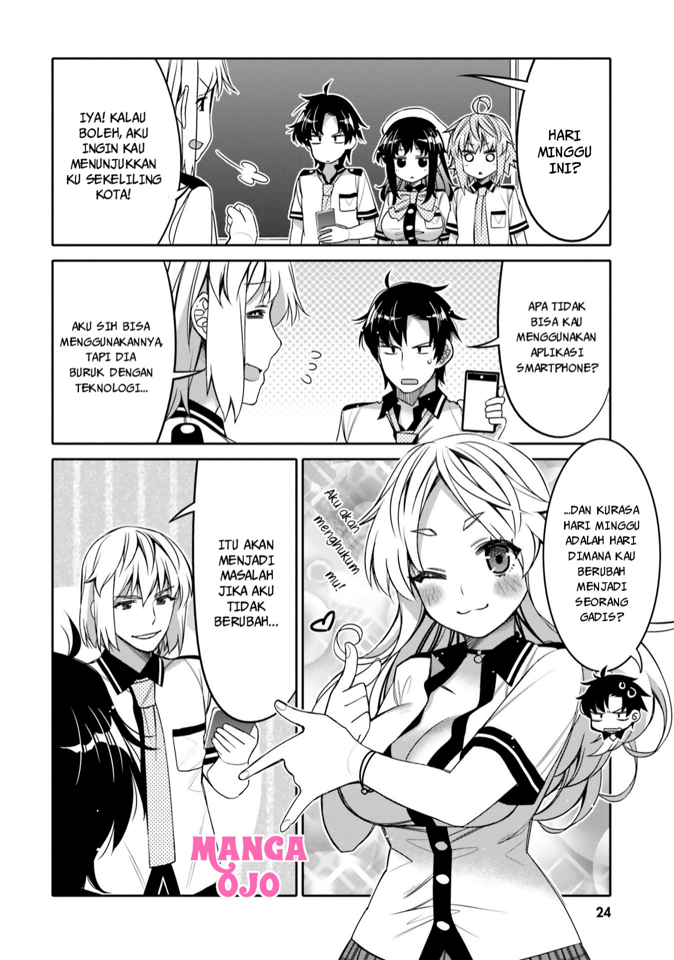 Ore no Tomodachi♂♀ ga Kawaisugite Komaru! Chapter 8 - halaman 3