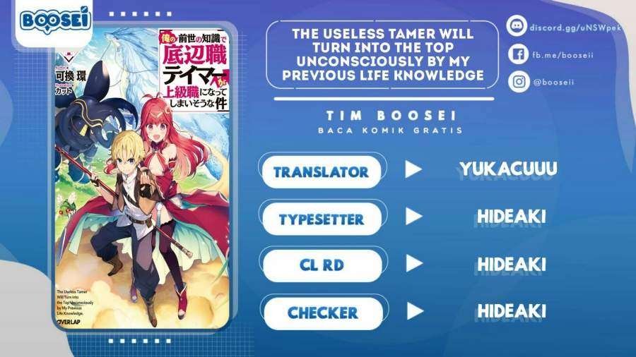 Ore no Zense no Chishiki de Teihengyo Tamer ga Joukyugyo ni Natte Shimaisou na Ken ni Tsuite Chapter 10 - halaman 1