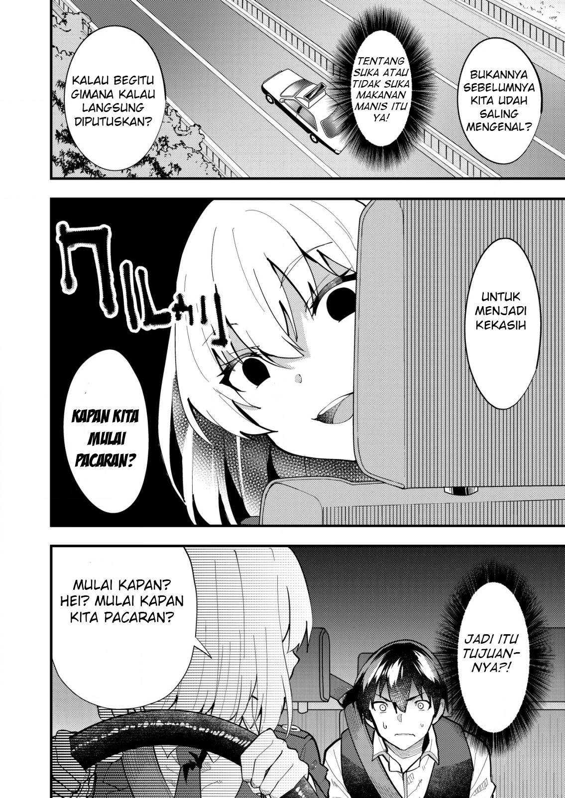 Ore to Kanojo no Distance: Susumu mo Hiku mo Jigoku Michi Chapter 4.1 - halaman 9