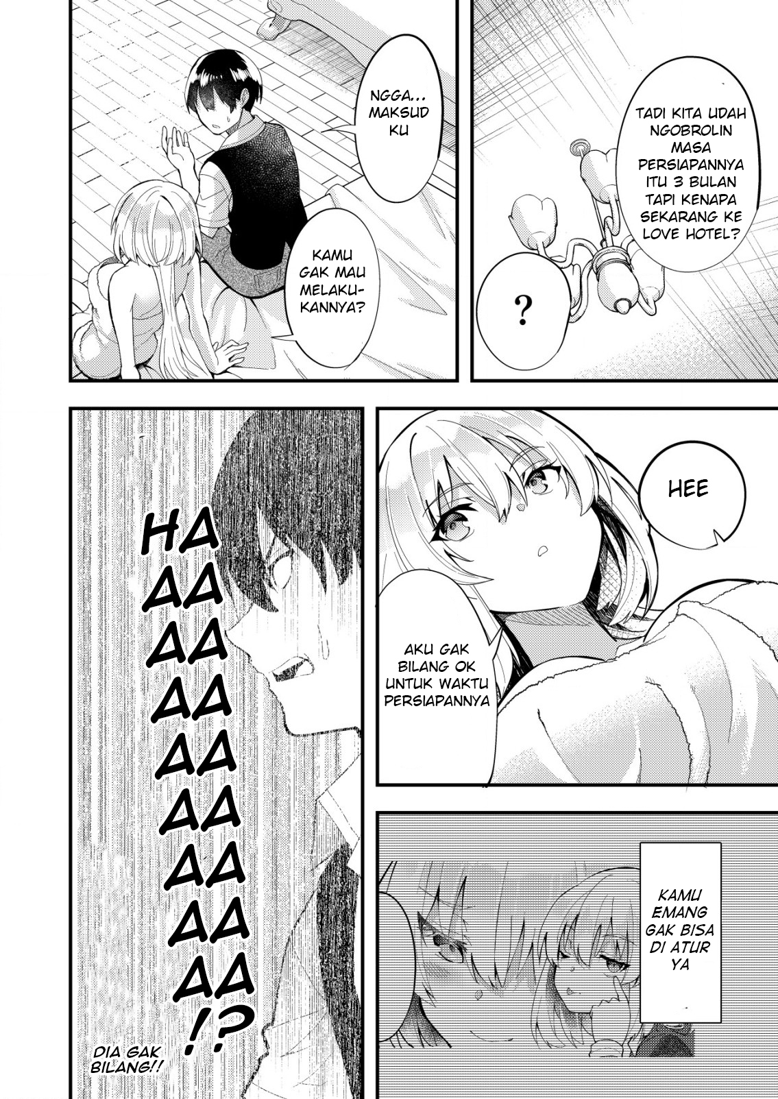 Ore to Kanojo no Distance: Susumu mo Hiku mo Jigoku Michi Chapter 5.1 - halaman 7