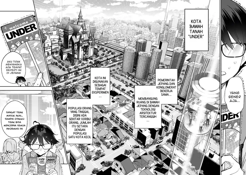 Ore wa Gakuen Zunou Battle no Ensyutsuka!: Jishou Mob ga Kage kara Egaku Saikyou Shujinkou Musou Scenario Chapter 1 - halaman 22