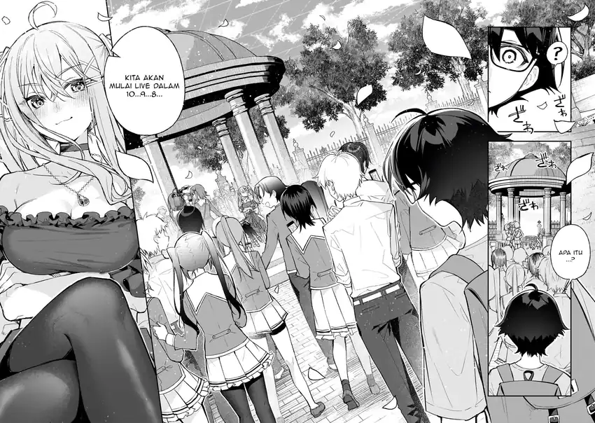 Ore wa Gakuen Zunou Battle no Ensyutsuka!: Jishou Mob ga Kage kara Egaku Saikyou Shujinkou Musou Scenario Chapter 1 - halaman 33