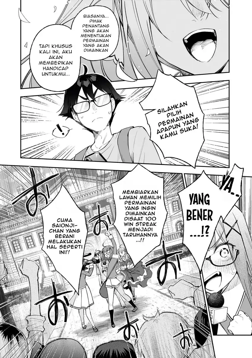 Ore wa Gakuen Zunou Battle no Ensyutsuka!: Jishou Mob ga Kage kara Egaku Saikyou Shujinkou Musou Scenario Chapter 2.1 - halaman 11