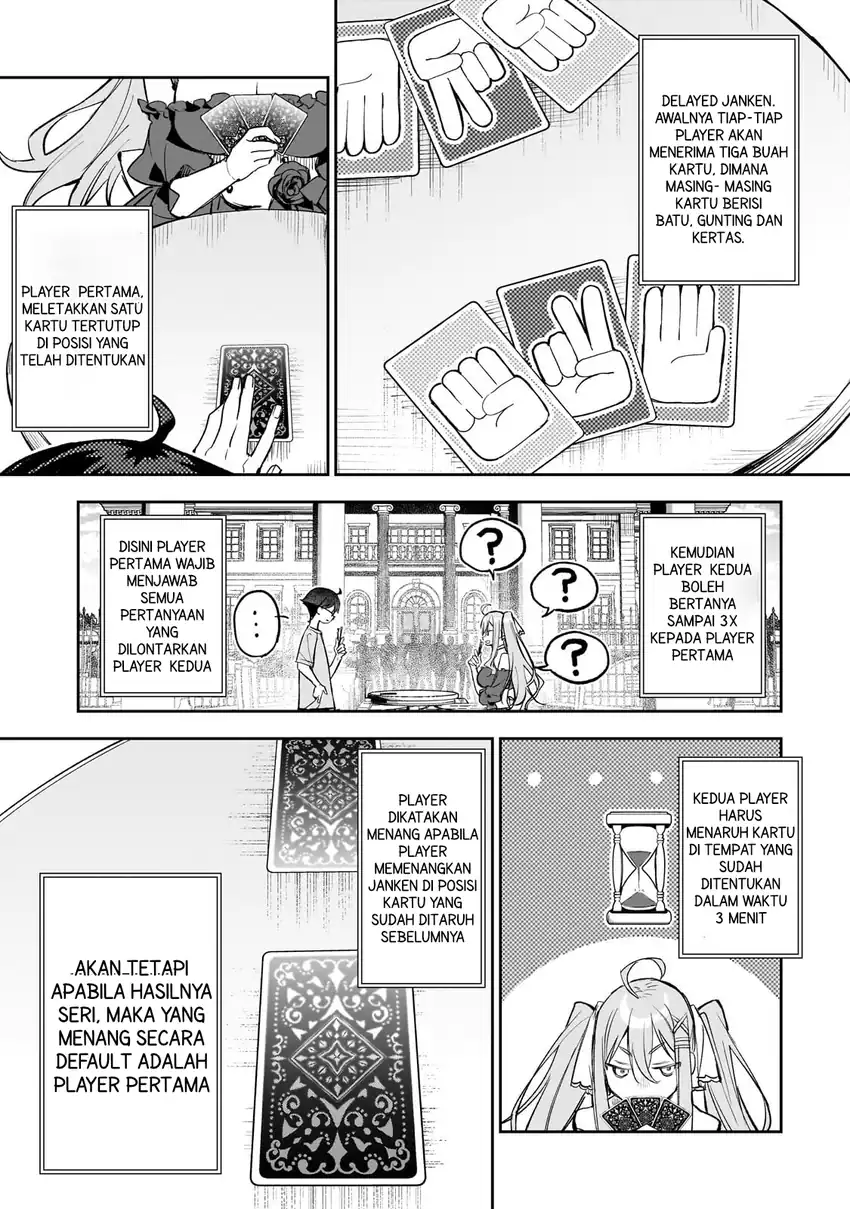 Ore wa Gakuen Zunou Battle no Ensyutsuka!: Jishou Mob ga Kage kara Egaku Saikyou Shujinkou Musou Scenario Chapter 2.1 - halaman 14