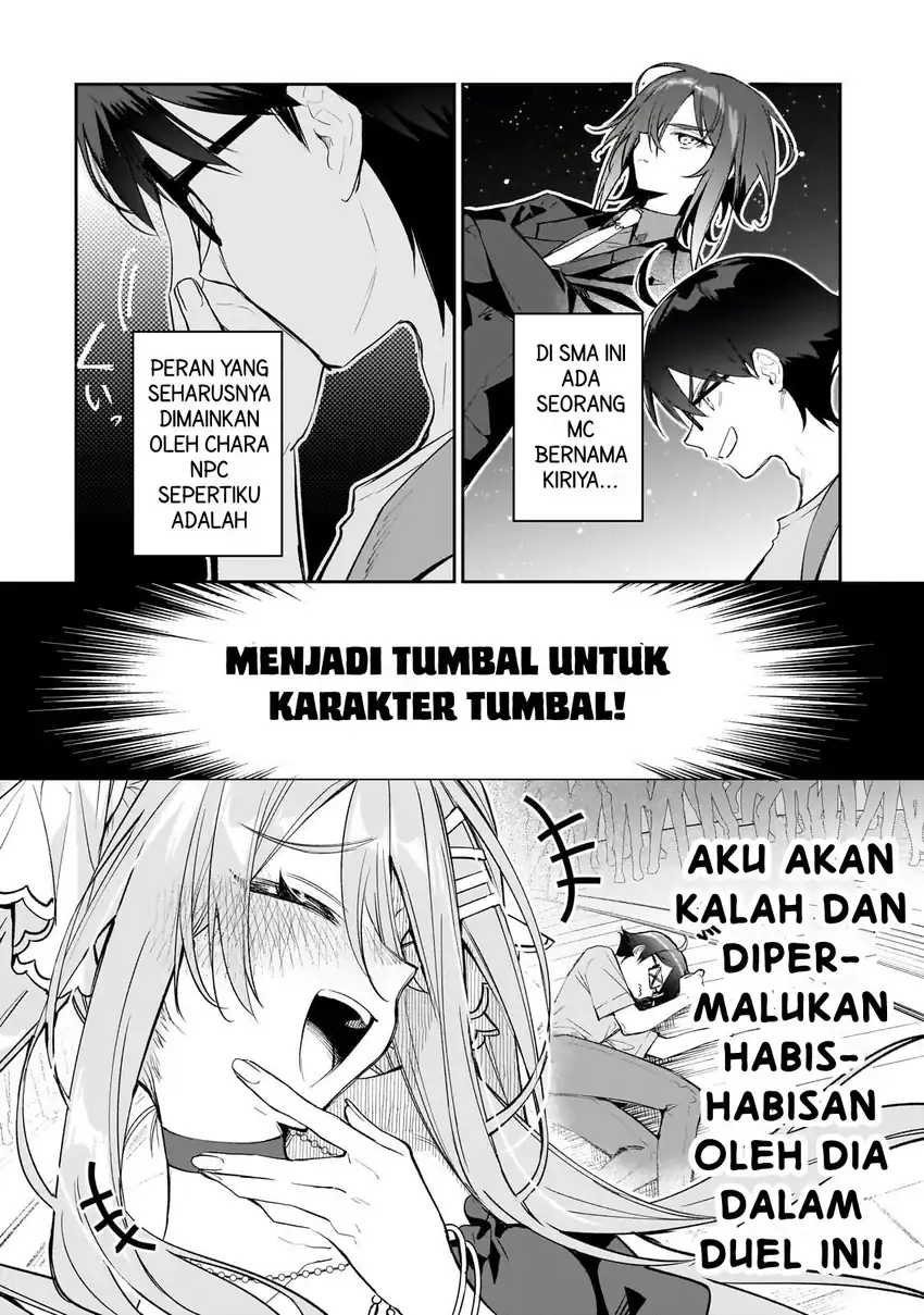 Ore wa Gakuen Zunou Battle no Ensyutsuka!: Jishou Mob ga Kage kara Egaku Saikyou Shujinkou Musou Scenario Chapter 2.1 - halaman 5
