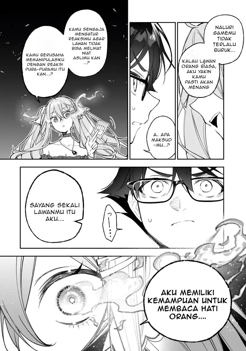 Ore wa Gakuen Zunou Battle no Ensyutsuka!: Jishou Mob ga Kage kara Egaku Saikyou Shujinkou Musou Scenario Chapter 2.2 - halaman 13