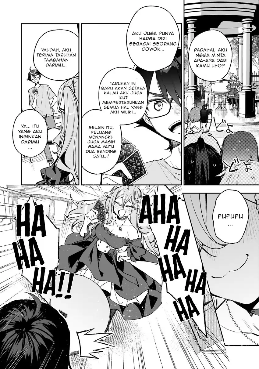 Ore wa Gakuen Zunou Battle no Ensyutsuka!: Jishou Mob ga Kage kara Egaku Saikyou Shujinkou Musou Scenario Chapter 2.2 - halaman 7