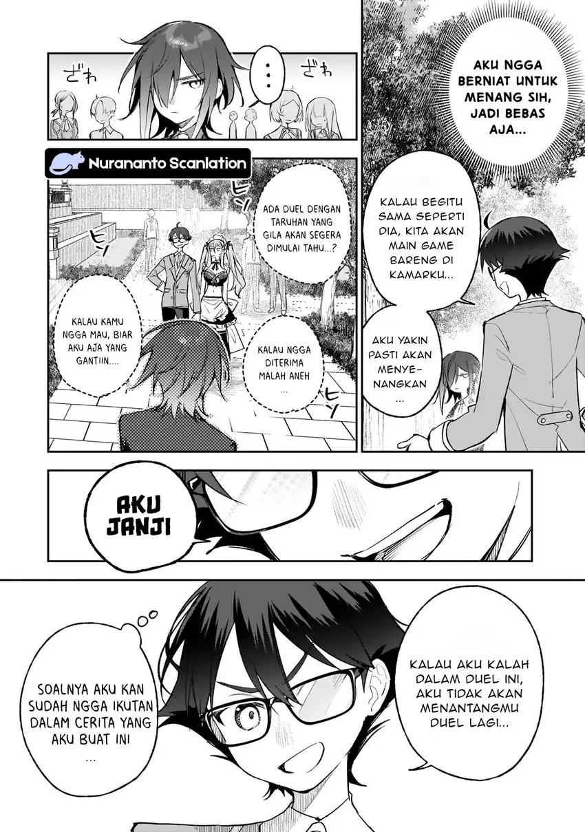 Ore wa Gakuen Zunou Battle no Ensyutsuka!: Jishou Mob ga Kage kara Egaku Saikyou Shujinkou Musou Scenario Chapter 3.2 - halaman 12