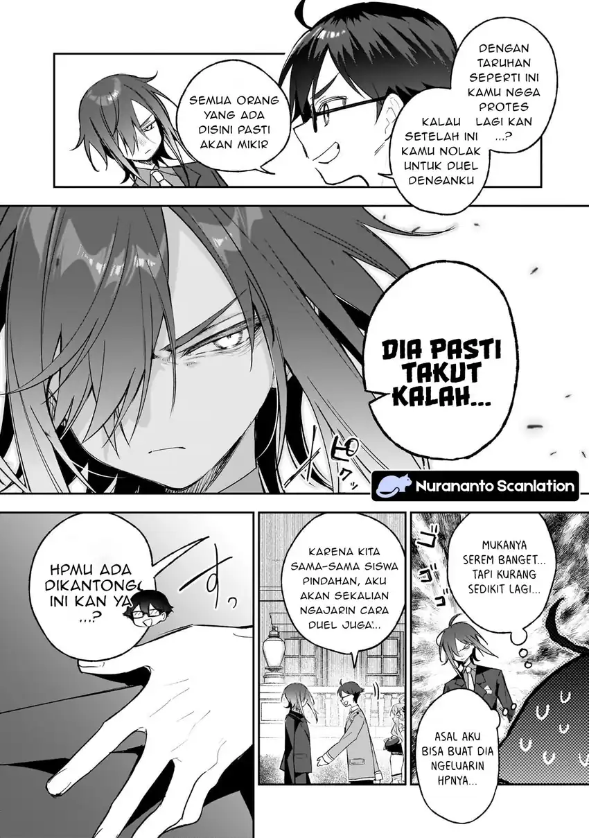 Ore wa Gakuen Zunou Battle no Ensyutsuka!: Jishou Mob ga Kage kara Egaku Saikyou Shujinkou Musou Scenario Chapter 3.2 - halaman 13