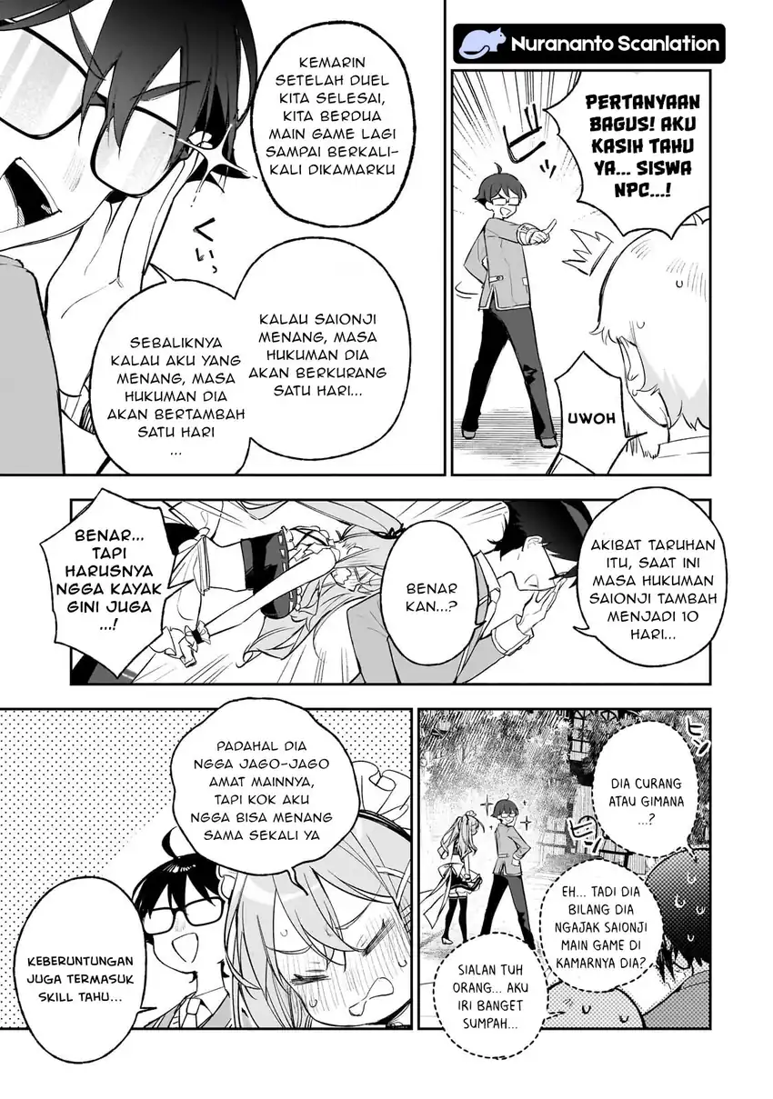 Ore wa Gakuen Zunou Battle no Ensyutsuka!: Jishou Mob ga Kage kara Egaku Saikyou Shujinkou Musou Scenario Chapter 3.2 - halaman 3