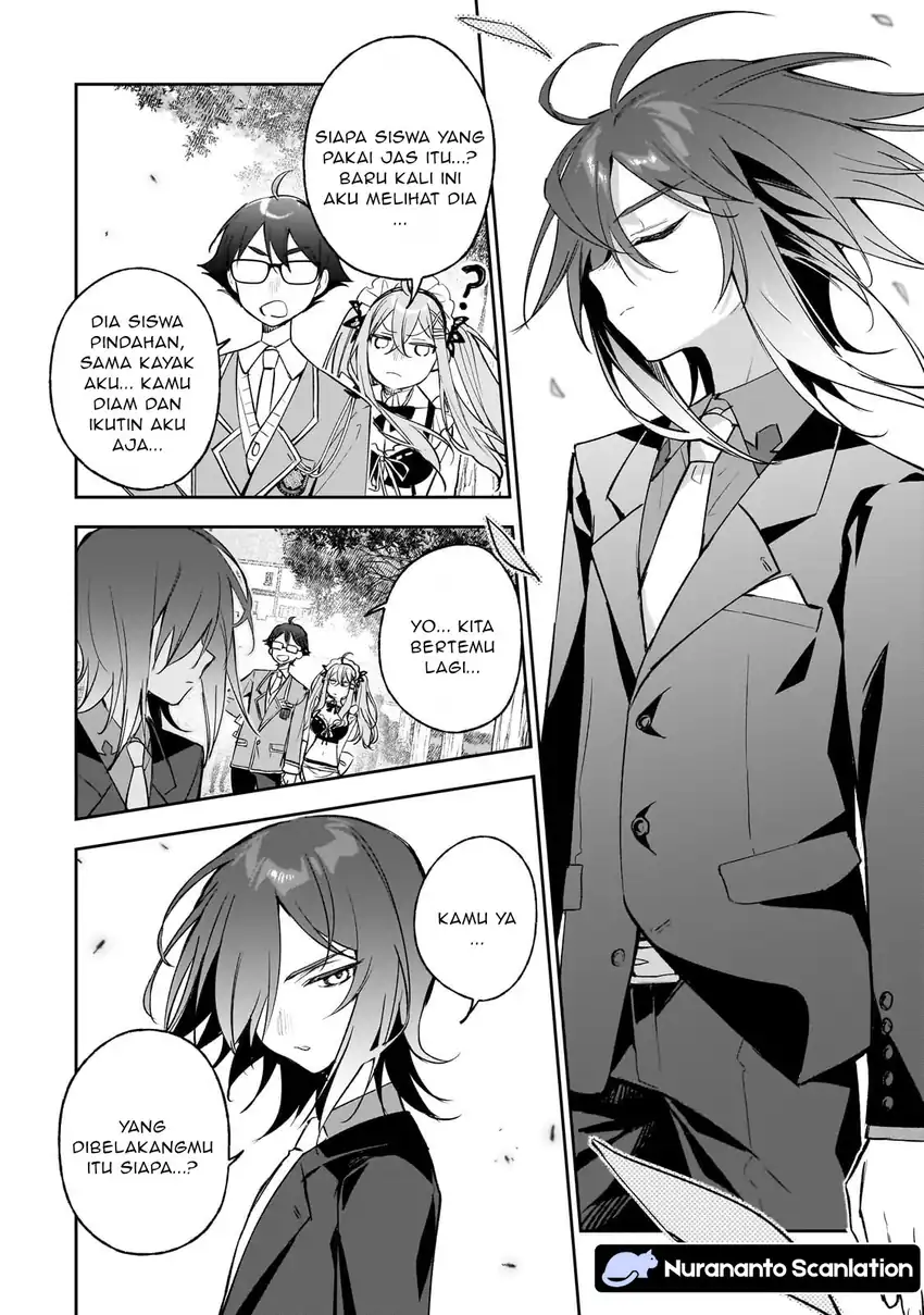 Ore wa Gakuen Zunou Battle no Ensyutsuka!: Jishou Mob ga Kage kara Egaku Saikyou Shujinkou Musou Scenario Chapter 3.2 - halaman 6