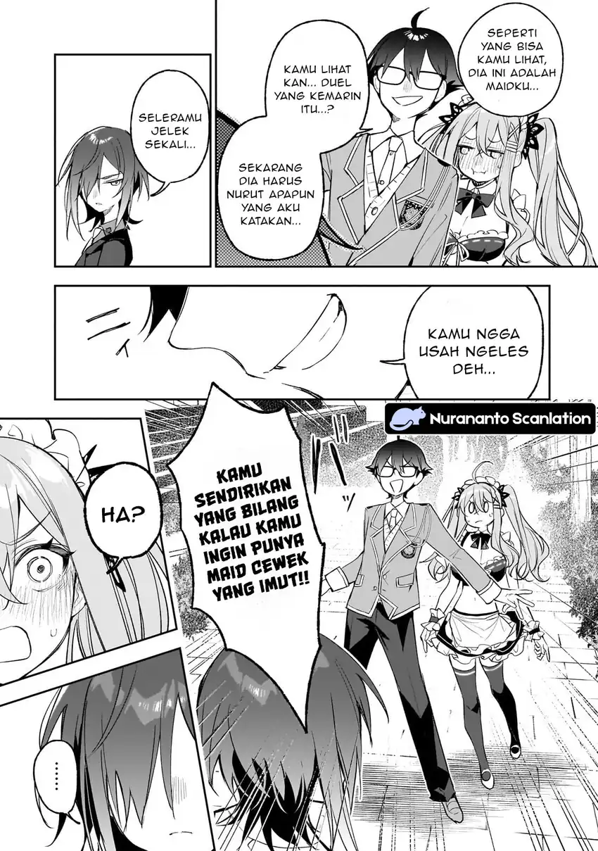 Ore wa Gakuen Zunou Battle no Ensyutsuka!: Jishou Mob ga Kage kara Egaku Saikyou Shujinkou Musou Scenario Chapter 3.2 - halaman 7