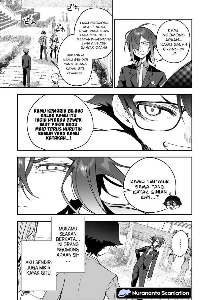 Ore wa Gakuen Zunou Battle no Ensyutsuka!: Jishou Mob ga Kage kara Egaku Saikyou Shujinkou Musou Scenario Chapter 3.2 - halaman 8