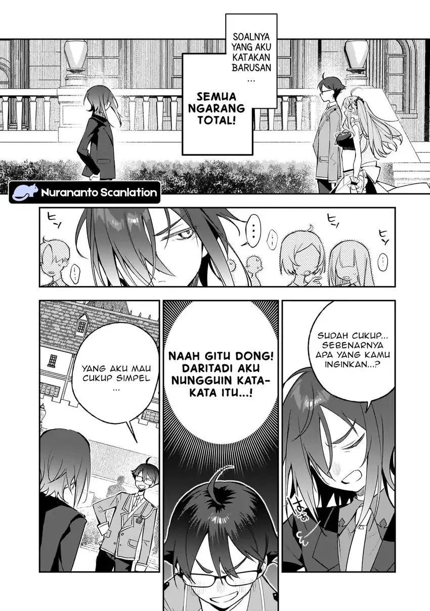 Ore wa Gakuen Zunou Battle no Ensyutsuka!: Jishou Mob ga Kage kara Egaku Saikyou Shujinkou Musou Scenario Chapter 3.2 - halaman 9