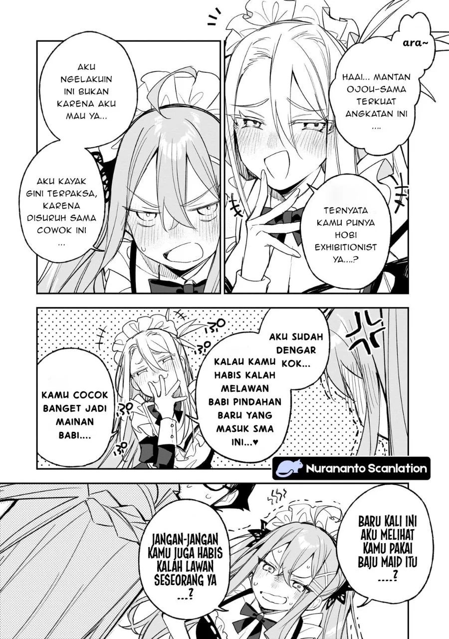 Ore wa Gakuen Zunou Battle no Ensyutsuka!: Jishou Mob ga Kage kara Egaku Saikyou Shujinkou Musou Scenario Chapter 4.1 - halaman 2