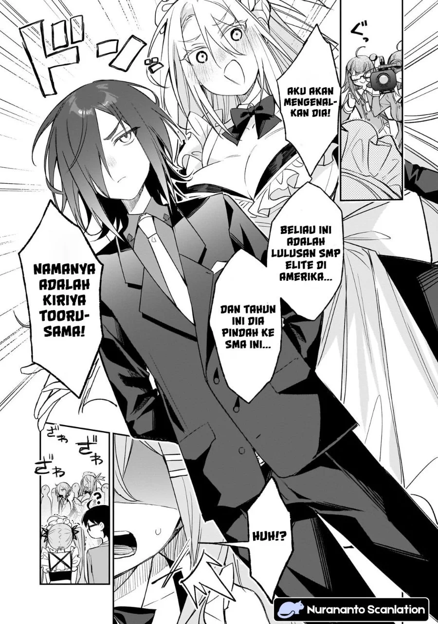 Ore wa Gakuen Zunou Battle no Ensyutsuka!: Jishou Mob ga Kage kara Egaku Saikyou Shujinkou Musou Scenario Chapter 4.1 - halaman 5