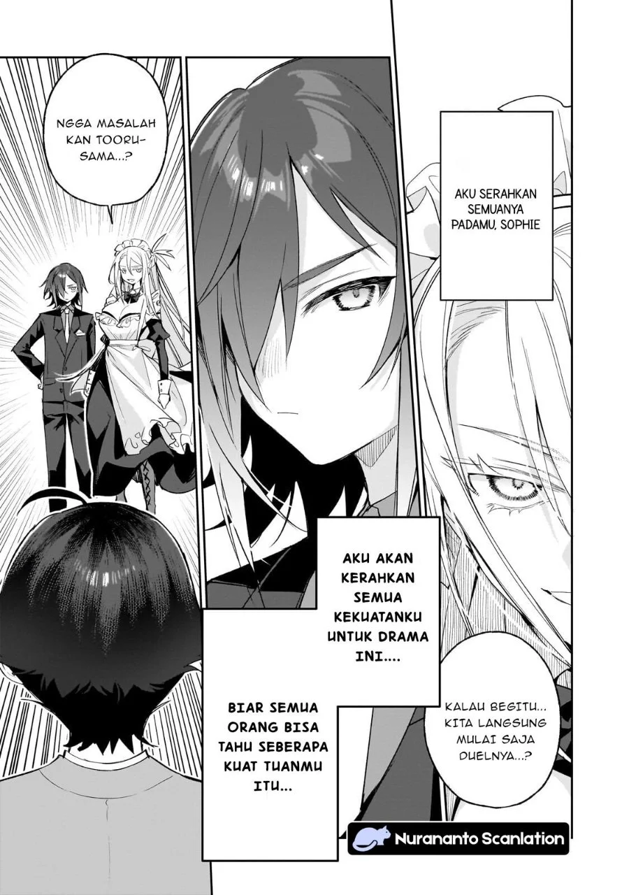 Ore wa Gakuen Zunou Battle no Ensyutsuka!: Jishou Mob ga Kage kara Egaku Saikyou Shujinkou Musou Scenario Chapter 4.2 - halaman 10