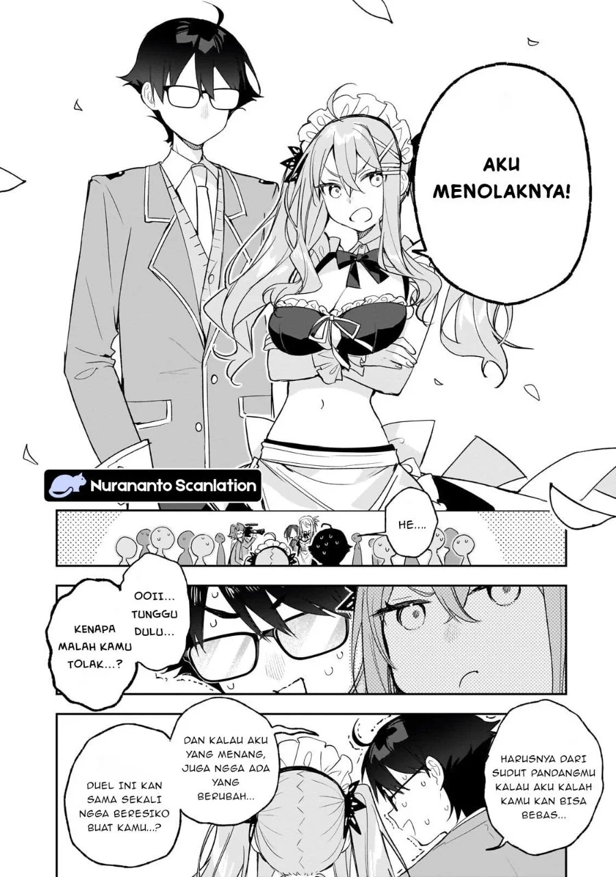 Ore wa Gakuen Zunou Battle no Ensyutsuka!: Jishou Mob ga Kage kara Egaku Saikyou Shujinkou Musou Scenario Chapter 4.2 - halaman 11