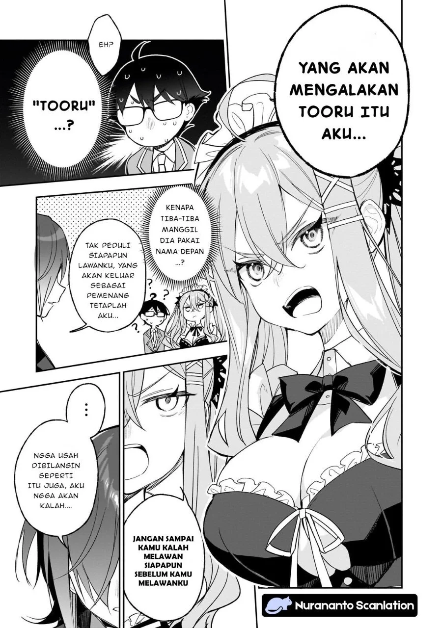 Ore wa Gakuen Zunou Battle no Ensyutsuka!: Jishou Mob ga Kage kara Egaku Saikyou Shujinkou Musou Scenario Chapter 4.2 - halaman 12