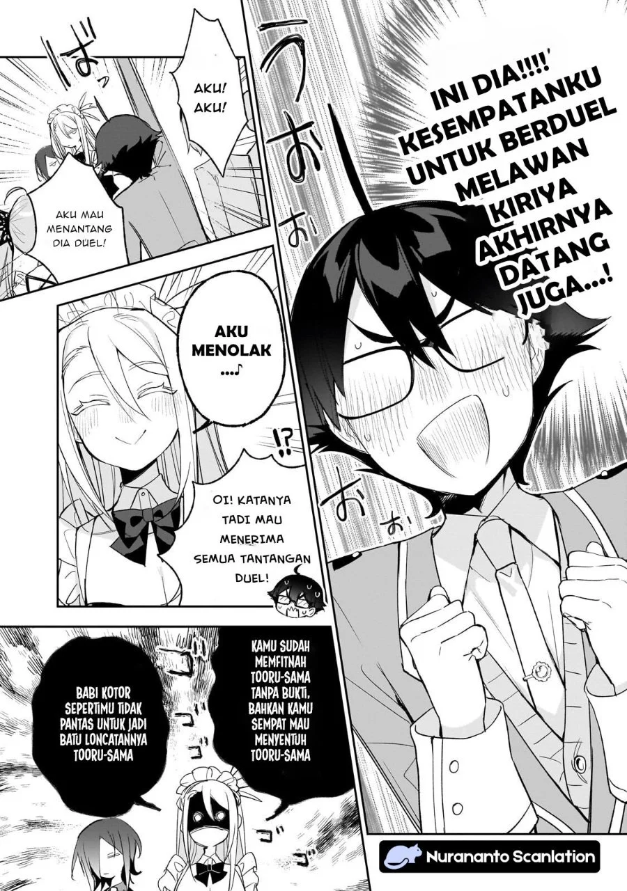 Ore wa Gakuen Zunou Battle no Ensyutsuka!: Jishou Mob ga Kage kara Egaku Saikyou Shujinkou Musou Scenario Chapter 4.2 - halaman 5
