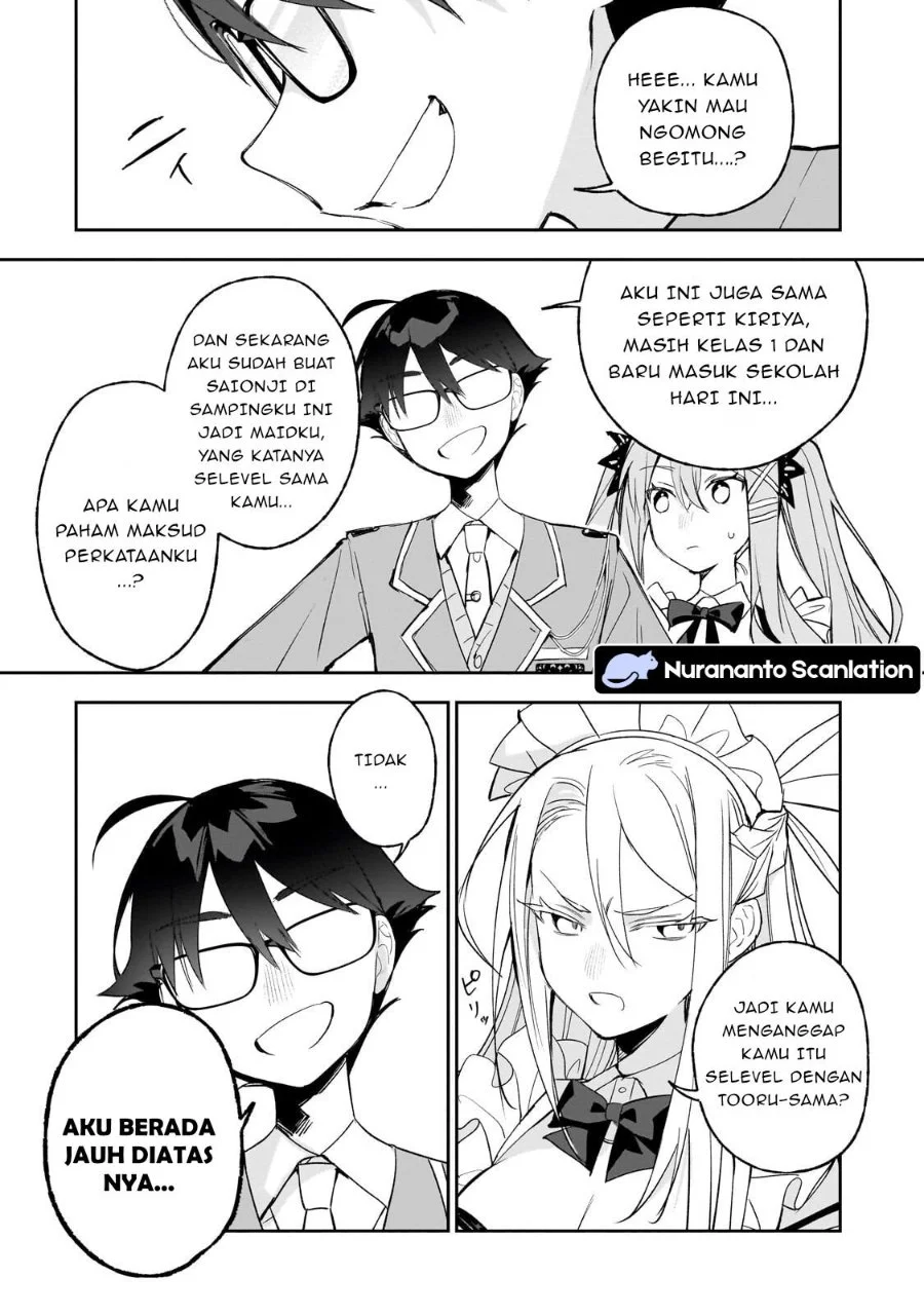Ore wa Gakuen Zunou Battle no Ensyutsuka!: Jishou Mob ga Kage kara Egaku Saikyou Shujinkou Musou Scenario Chapter 4.2 - halaman 6