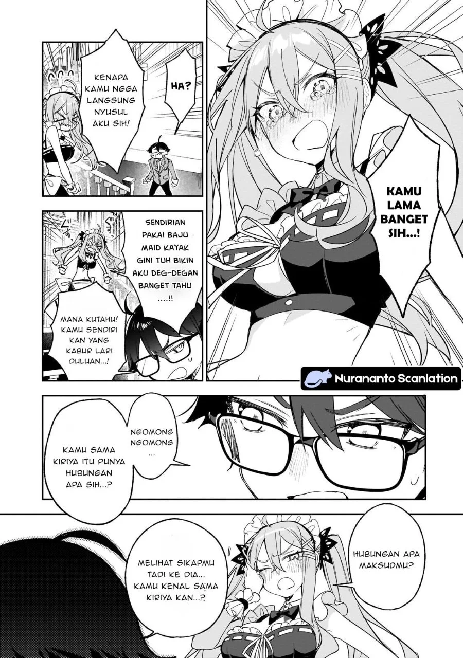 Ore wa Gakuen Zunou Battle no Ensyutsuka!: Jishou Mob ga Kage kara Egaku Saikyou Shujinkou Musou Scenario Chapter 4.3 - halaman 2
