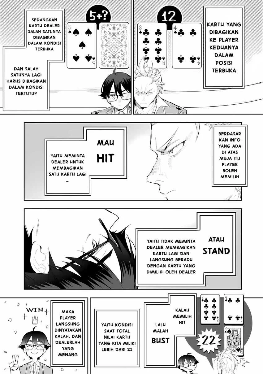 Ore wa Gakuen Zunou Battle no Ensyutsuka!: Jishou Mob ga Kage kara Egaku Saikyou Shujinkou Musou Scenario Chapter 5 - halaman 13