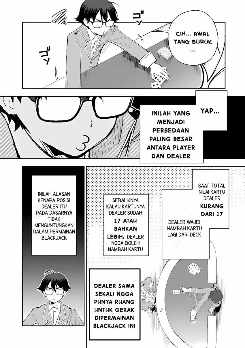 Ore wa Gakuen Zunou Battle no Ensyutsuka!: Jishou Mob ga Kage kara Egaku Saikyou Shujinkou Musou Scenario Chapter 5 - halaman 17