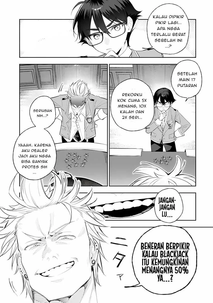 Ore wa Gakuen Zunou Battle no Ensyutsuka!: Jishou Mob ga Kage kara Egaku Saikyou Shujinkou Musou Scenario Chapter 5 - halaman 19