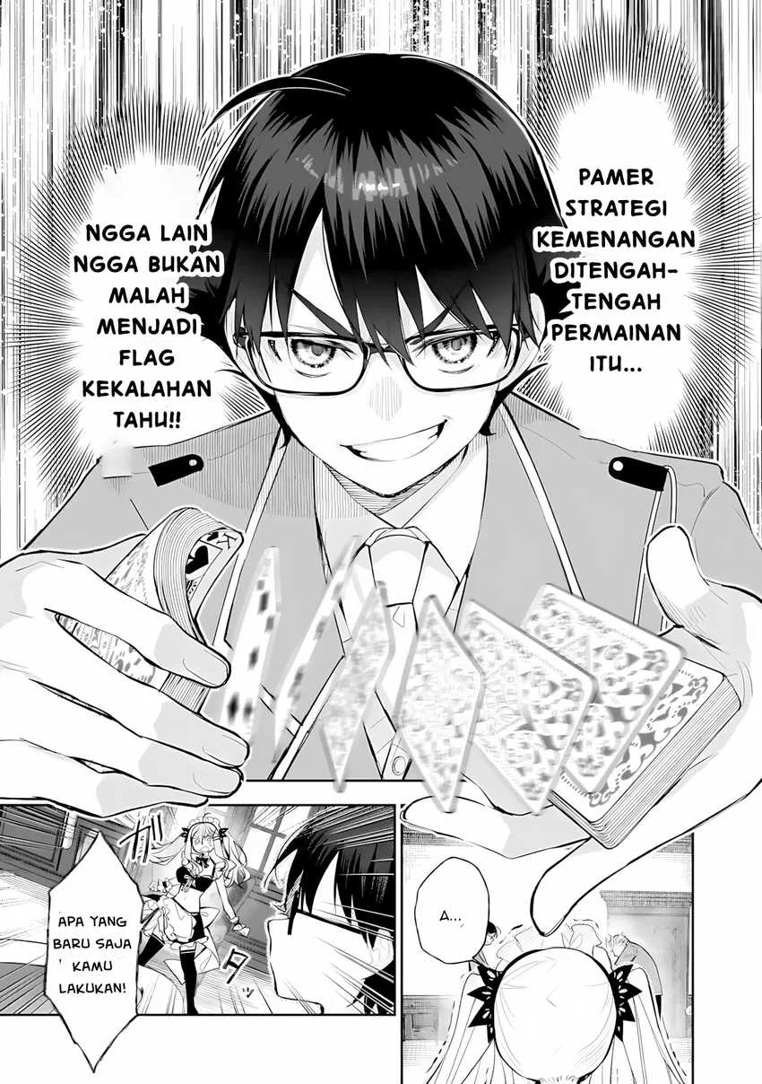 Ore wa Gakuen Zunou Battle no Ensyutsuka!: Jishou Mob ga Kage kara Egaku Saikyou Shujinkou Musou Scenario Chapter 5 - halaman 31