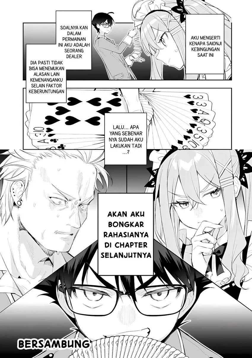 Ore wa Gakuen Zunou Battle no Ensyutsuka!: Jishou Mob ga Kage kara Egaku Saikyou Shujinkou Musou Scenario Chapter 5 - halaman 32