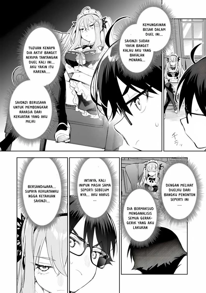 Ore wa Gakuen Zunou Battle no Ensyutsuka!: Jishou Mob ga Kage kara Egaku Saikyou Shujinkou Musou Scenario Chapter 5 - halaman 4