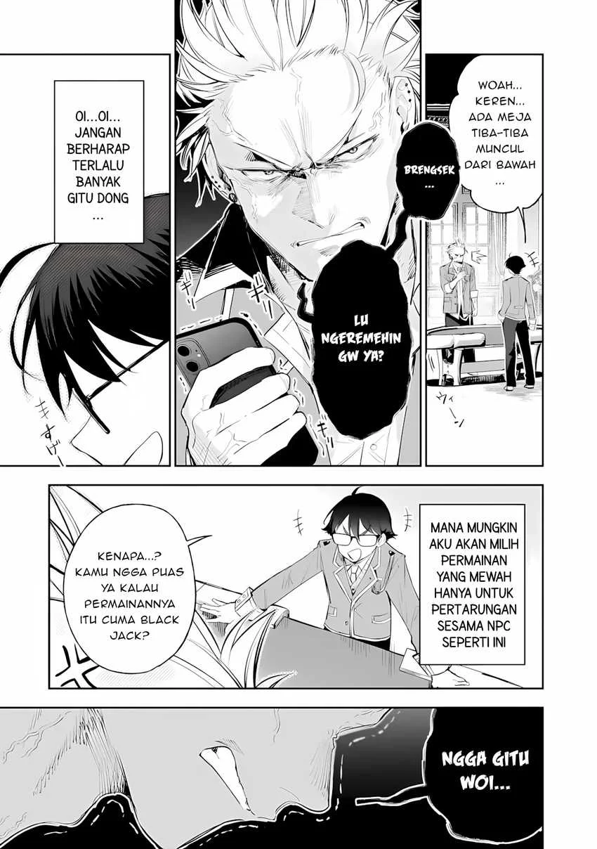 Ore wa Gakuen Zunou Battle no Ensyutsuka!: Jishou Mob ga Kage kara Egaku Saikyou Shujinkou Musou Scenario Chapter 5 - halaman 6