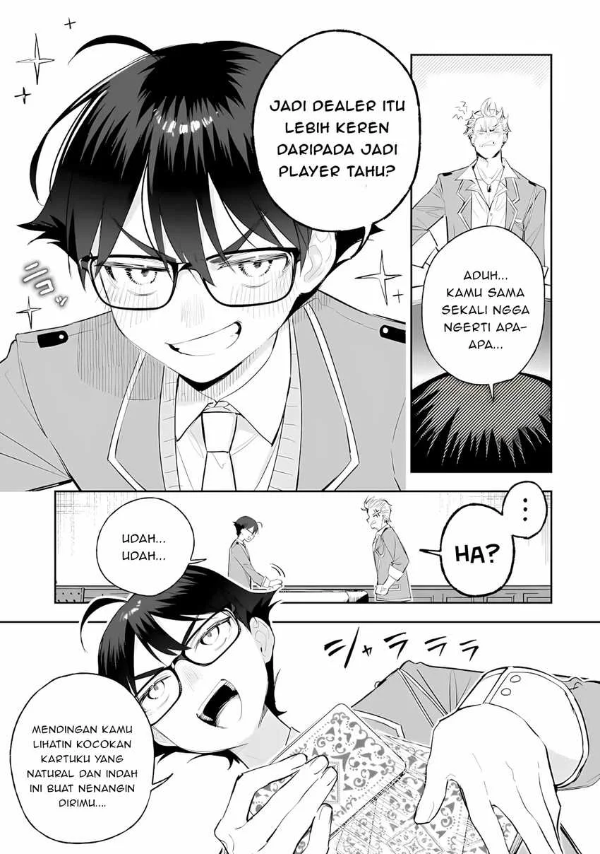 Ore wa Gakuen Zunou Battle no Ensyutsuka!: Jishou Mob ga Kage kara Egaku Saikyou Shujinkou Musou Scenario Chapter 5 - halaman 9