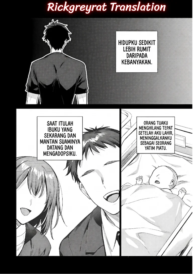 Ore wa Gimai ni Uso wo Tsuku ~Chi no Tsunaganai Imouto wo Ore ga Hikitoru Koto ni Shita~ Chapter 1 - halaman 43